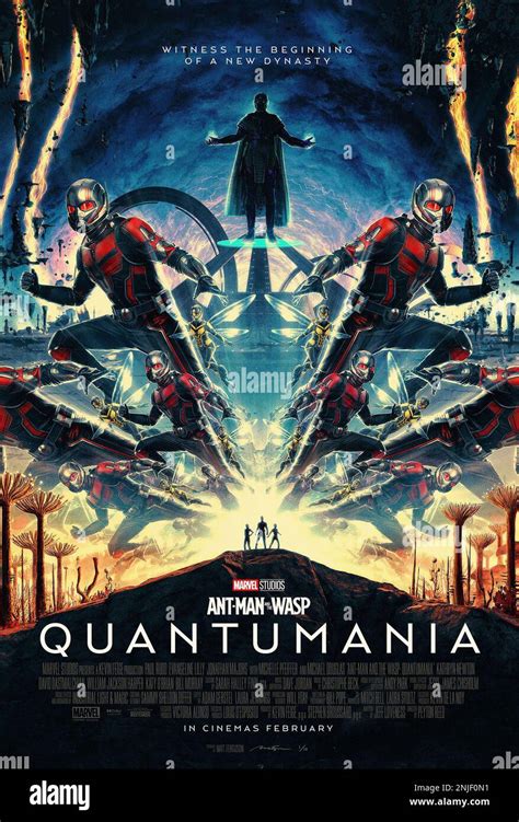 ANT MAN AND THE WASP QUANTUMANIA Aka ANT MAN 3 British Poster Top