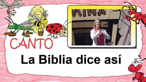 Canto La Biblia Dice Así Expedición Subterránea Youtube