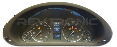 Mercedes C Class W203 Instrument Cluster Repair Service