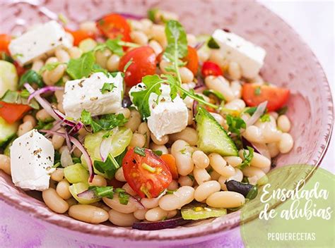 Ensalada De Alubias Recetas Muy Saludables Pequerecetas