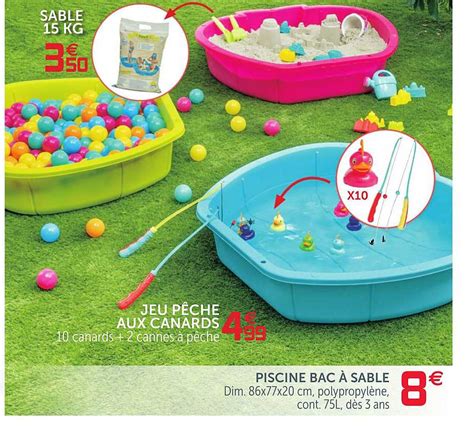 Promo Piscine Bac à Sable chez GiFi iCatalogue fr