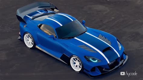 Dodge Viper Srt Custom Wide Body Kit By Hycade Buy With Delivery