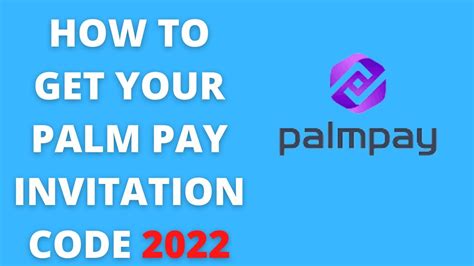 How To Get Your Palmpay Invitation Code Palm Pay Youtube