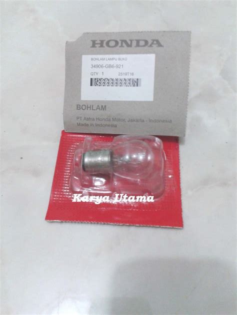 Jual Lampu Bohlam Dop Stop Belakang Motor Mobil Ahm Honda Supra