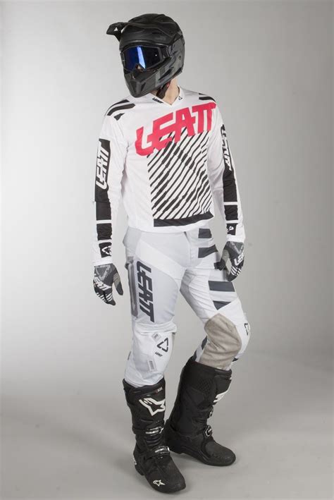 Leatt Gpx X Flow Mx Clothes White Motocross Clothing Clothes