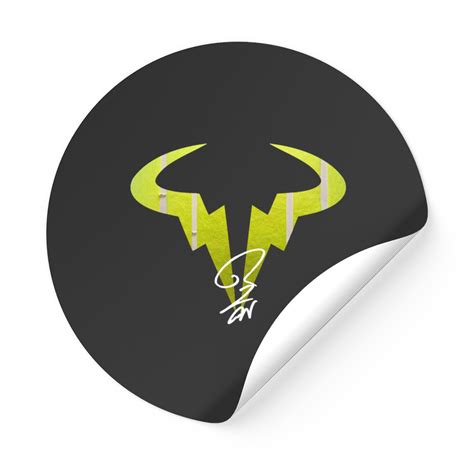 Rafael Nadal Logo Stickers