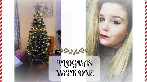 Vlogmas Week 1 Glasses Drama And Decorating The Christmas Tree Youtube