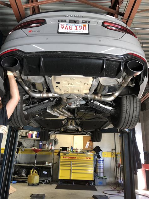 B9 RS5 Milltek Exhaust Install Review AudiWorld Forums