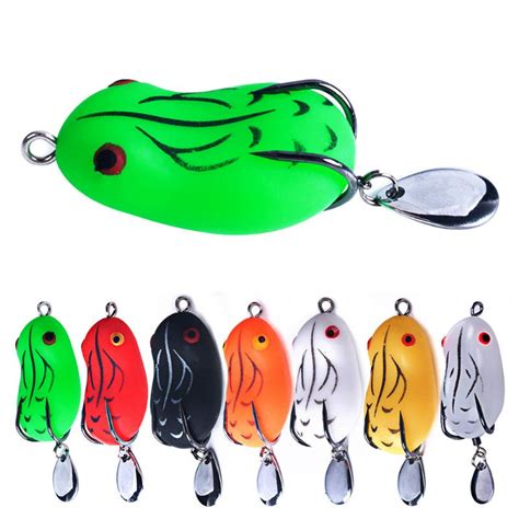 Fc Soft Frog Lure Snakehead Killer Topwater Fishing Lures Ikan