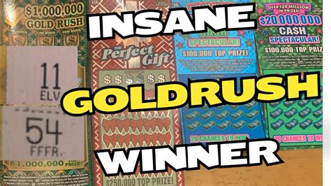 Gold Rush Big Winner On Last Ticket 🎟️ 25 Three Winners In A Row 🍀🍀🍀