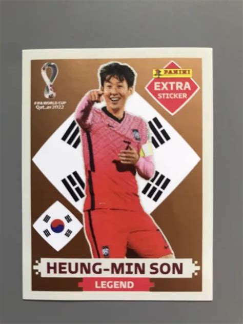 QATAR PANINI WORLD Cup 2022 EXTRA Legend Heung Min Son BRONZE S Korea