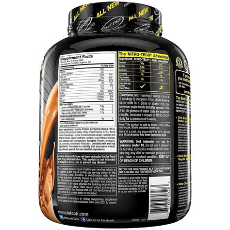 Muscletech Nitrotech Lean Mass Gainer 1 81kg Non Prescription At Rs 4799 Piece In Raigad