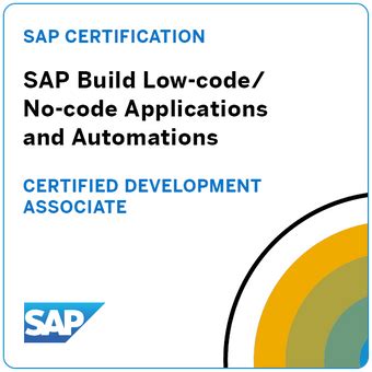 Get Certified Sap Build Low Code No Code Applica Sap Community