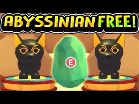 How To Get Abyssinian Cat For Free In Adopt Me New Free Pet Desert Map