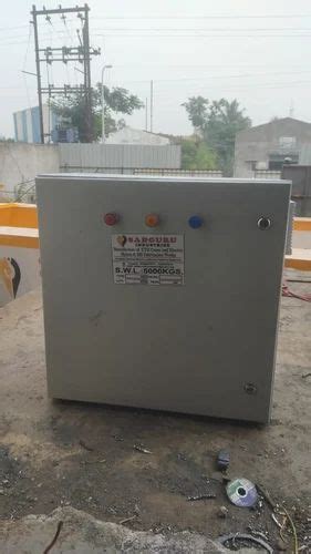 Kw Singe Phase Eot Crane Electrical Control Panel At Rs In Murgud