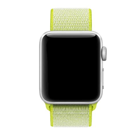 Cinturino Nylon Sport Loop Per Apple Watch Giallo