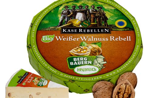 Bio Weißer Walnuss Rebell Produkte Von Unternehmen Heumilch