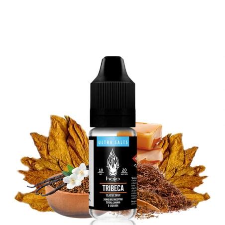 E Liquide Tribeca Ultra Salts Halo Tabac Blond Gourmand En Suisse