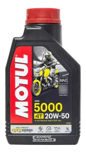 Aceite Motul 5000 Semisintetico 20w50 Pulsar R6r Fz R3 R1 MercadoLibre