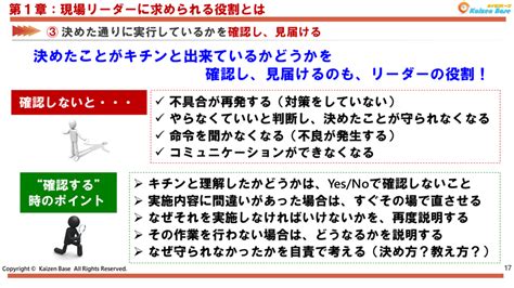 現場リーダーに求められる役割とは？リーダーの役割と求められる視点を解説 カイゼンベース Kaizen Base