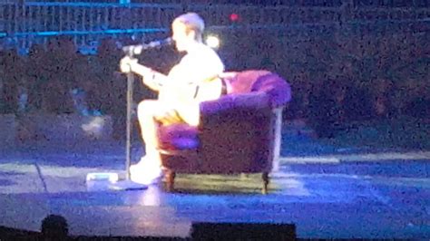 Justin Bieber Cold Water Acoustic Th November O London