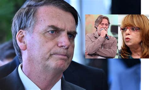 Bolsonaro sai em defesa de Glória Perez alvo de críticas do ator José