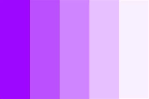 Violet Vaporwave Color Palette