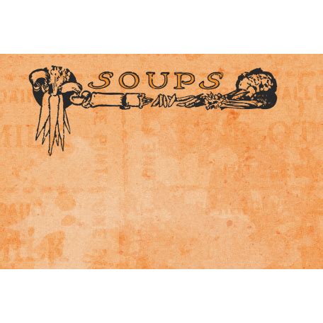 Soup S On Soups 4x6 Journal Card Graphic By Jessica Dunn