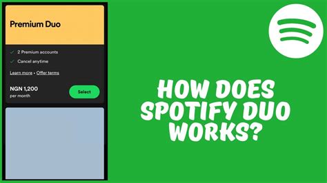 How Does Spotify Duo Plan Works Youtube