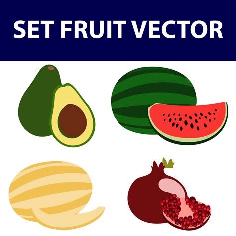 Set Of Hand Drawn Fruit Apples Apple Core Slice Halves Icon Summer