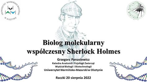 Rola Dna I Biologii Molekularnej W Kryminalistyce Wyk Ad Suwalki