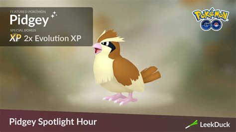 Leek Duck on Twitter A Pokémon Spotlight Hour is set for Tuesday