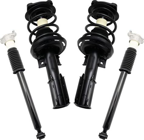 Trq Front And Rear Complete Strut Assembly And Shock Absorber Kit For Mercedes Benz C300