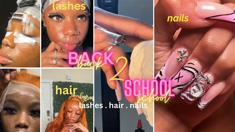 Prep With Me For Back To School 2023 Hair Nails Maintenance Vlog