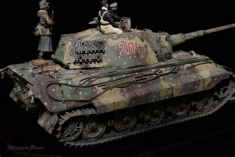 King Tiger King Tiger Ss Pz Abt Red Armorama