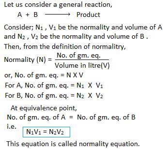 Volumetric analysis