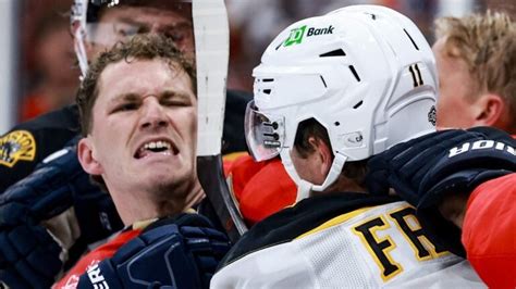 Bruins' Frederic: Tkachuk was being ‘disrespectful to the game’