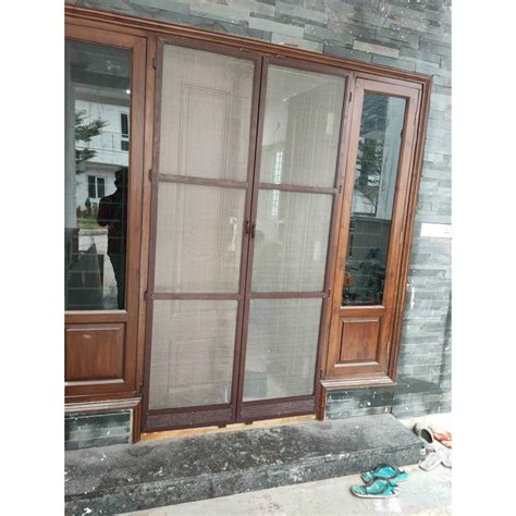 Aluminium Mosquito Net Door At Rs 250 Sq Ft Wire Doors In New Delhi