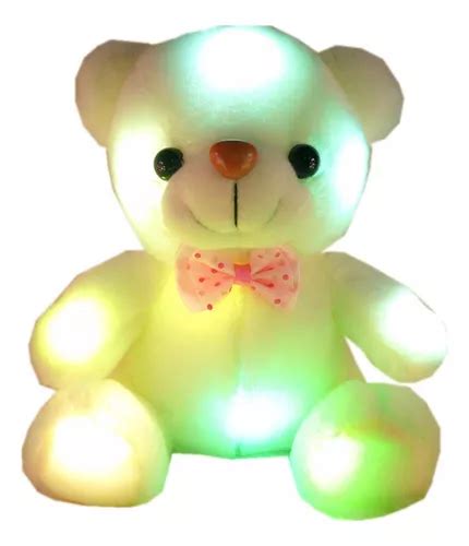 Boneca De Pelúcia Presente Infantil Urso Luminoso Parcelamento sem juros