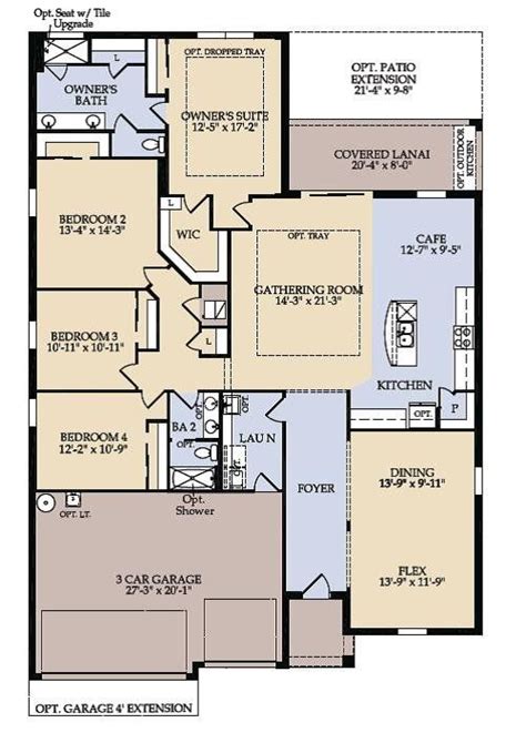 Pulte Ranch Floor Plans Floorplans Click