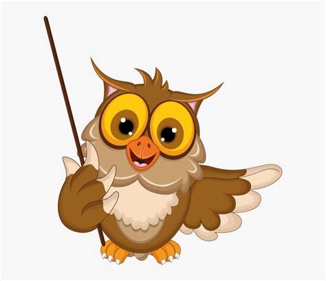 Owl Teacher Png Owl Teacher Cartoon Png Png Image Transparent Png