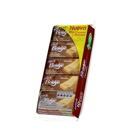 Sorbetos Rellenos Con Crema Sabor A Chocolate Bridge 10 X 30 G 1 05