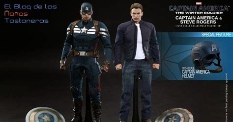 El Blog de los Ñoños Tostoneros Lo nuevo de Hot Toys Capitán América y Steve Rogers