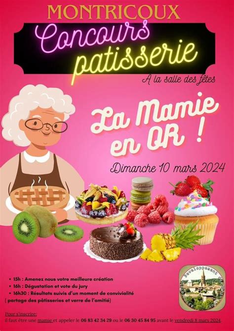 Concours Mamie En Or Montricoux Tarn Et Garonne Tourism