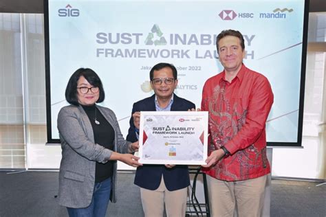 SIG Rilis Sustainability Framework Dukung Inovasi Berkelanjutan