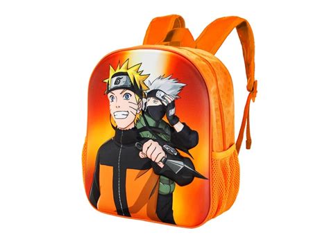 Mochila KARACTERMANIA Naruto Action 3D Pequena Vermelha Worten Pt