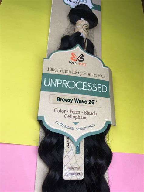 BonEla Brazilian Unprocessed Human Hair Breezy Wave Virgin Human 26