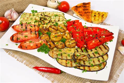 Gegrillte Gem Seplatte Mit Balsamico Glasur Ballesworld