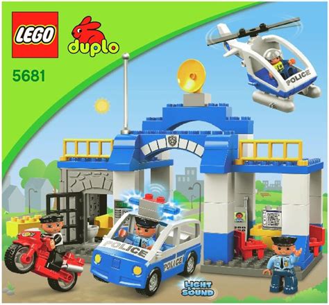 LEGO Police Station Instructions 5681, Duplo | Лего дупло, Наборы лего ...