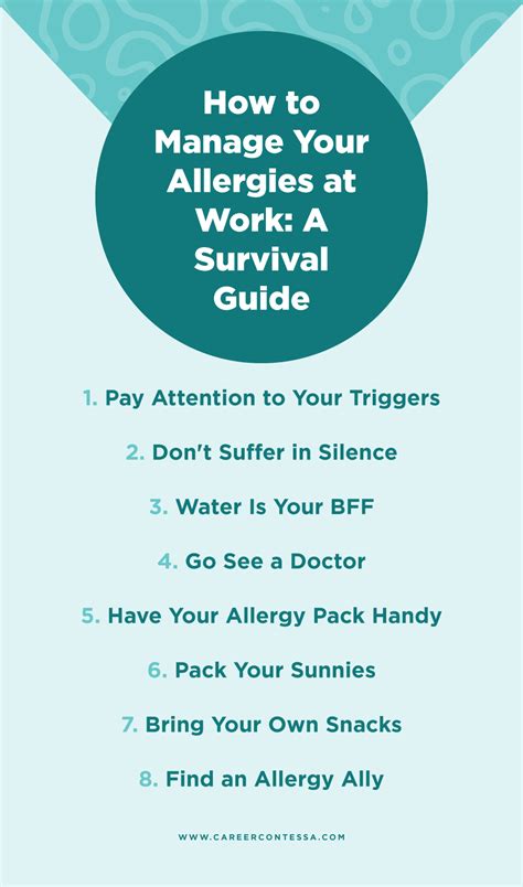 How To Manage Your Allergies At Work A Survival Guide Career Contessa